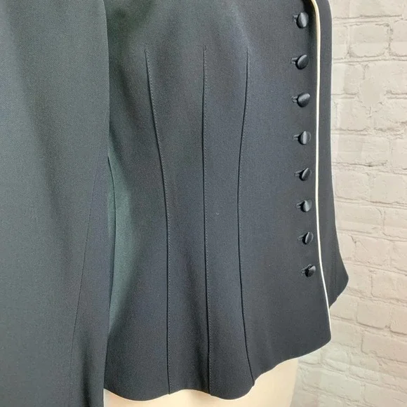 LAFAYETTE 148 Black Suit Jacket Petite 4 - Picture 6 of 8